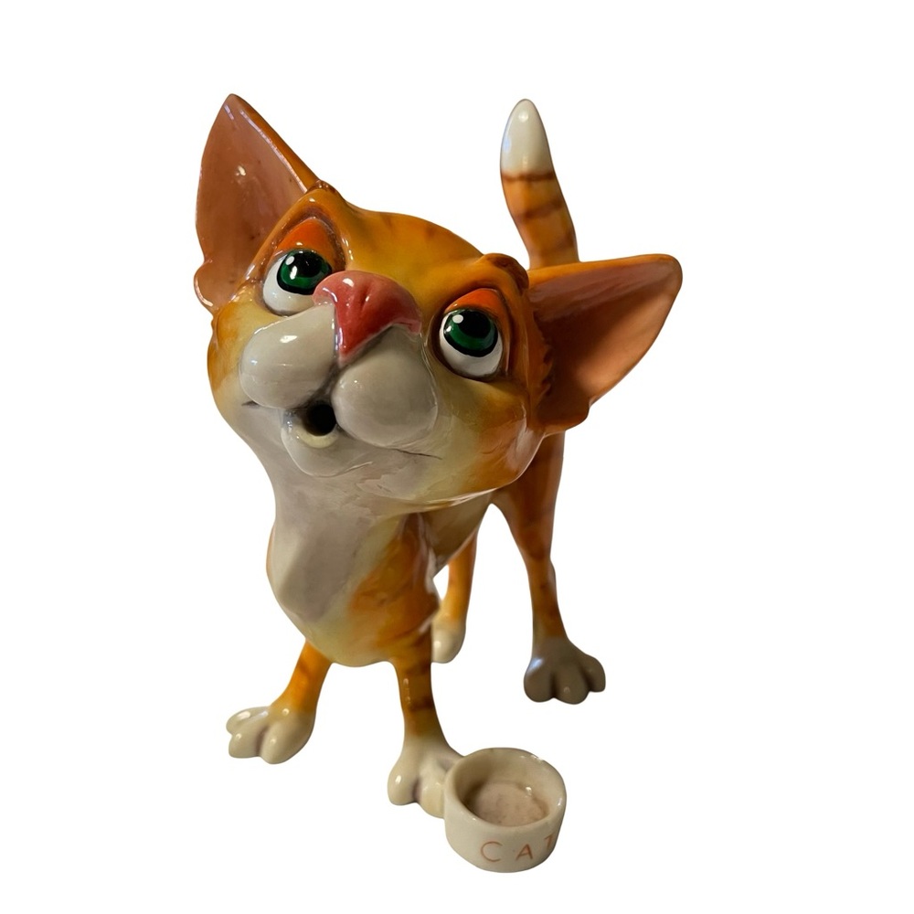 Lisa Little Paws Collectible – Orange Marmalade Cat Figurine